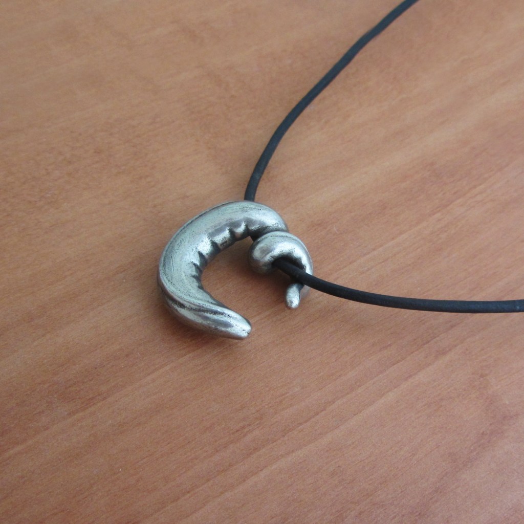 Planarian and Nematode&nbsp;pendants.