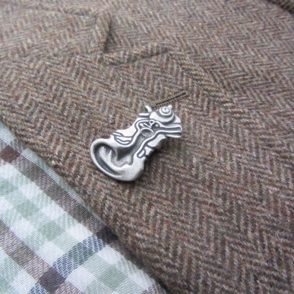 Human Ear Anatomy Lapel&nbsp;Pin